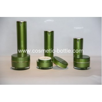 Straight Round acrylic bottles and jars(FA-08)